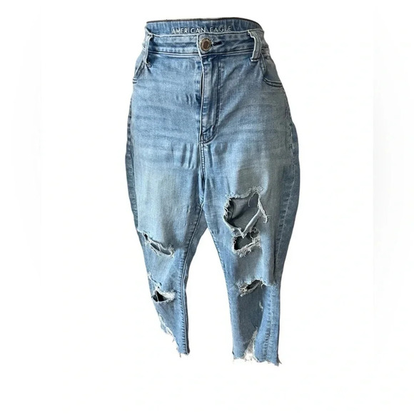 American Eagle | Ne(x)t Level Stretch | Super Hi-Rise Jegging Crop - Picture 1 of 6